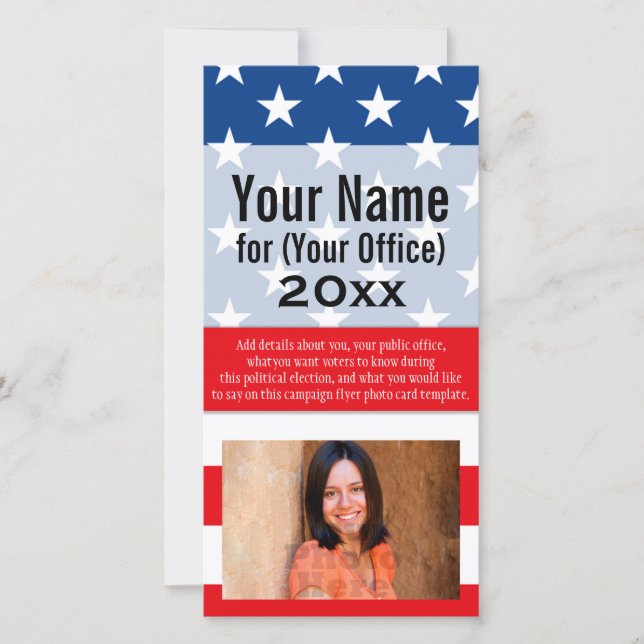 Campanha Política Não Partidária Candidato Impress (Frente)