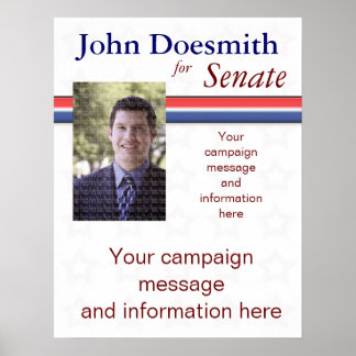 Campanha política Poster Modelo