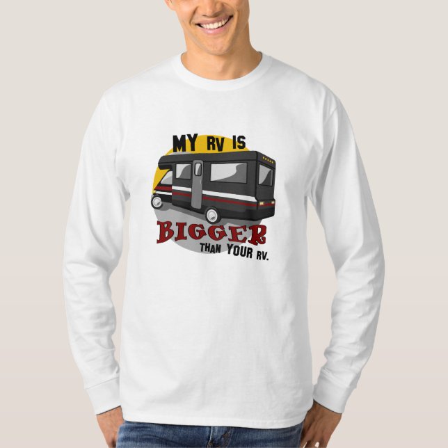 Campanha RV Engraçado Camisa L/S (Frente)