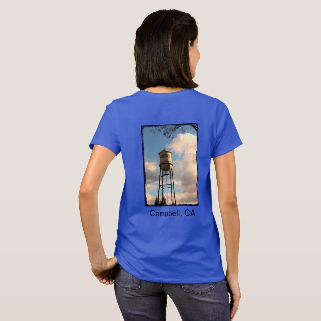 Campanhol CA Torre d'água Camisa feminina (Parte Traseira Completa)