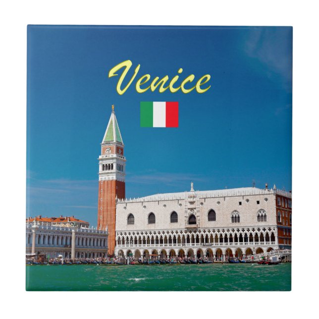 Campanile Venice, Itália, marca de rua - Foto Pro (Frente)