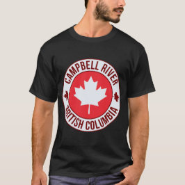 Campbell River, Canadá Camiseta da Cidade | Viagem