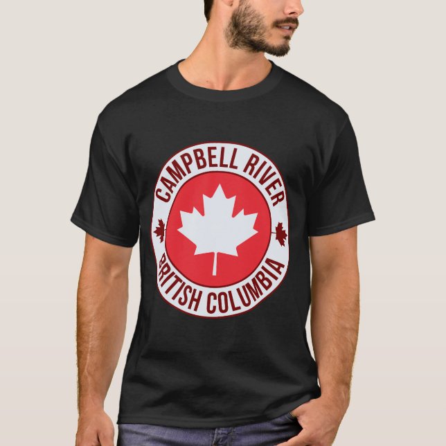 Campbell River, Canadá Camiseta da Cidade | Viagem (Frente)