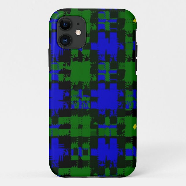 Campbell Xadrez Tartan Vetor capas de iphone (Verso)