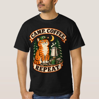 Campe Camping Repetir Camisa Gato CT recto verso