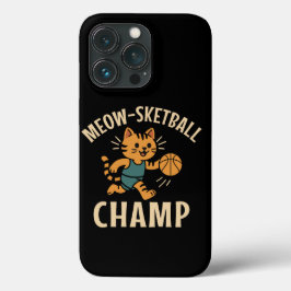 Campeão de Basquete Meow Piada de Esportes Diverti