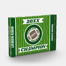 Campeão de futebol de fantasia Gridiron