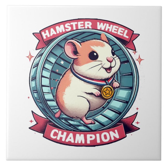 Campeão de roda de hamster (Frente)