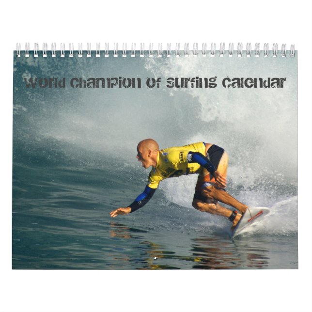 Campeão do mundo de surfar o calendário 11x (Capa)