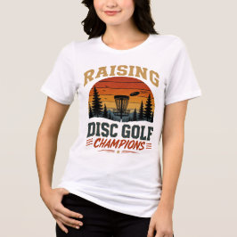 Campeões de Disc Golf Retro Sunset Design