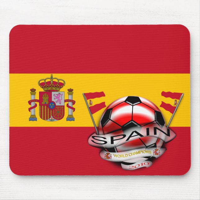 Campeões Mousepad do mundo da brasão do campeonato (Frente)