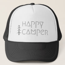 camper feliz. Trucker Hats & Bonés