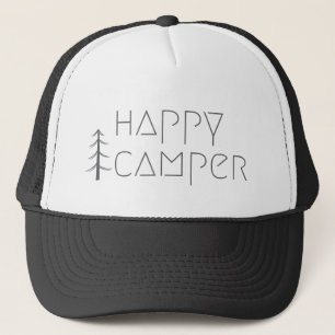 camper feliz. Trucker Hats & Bonés