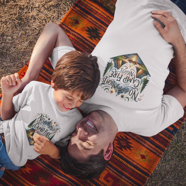 Camper Gifts, No City Light Just Camp Fire Nights (Criador carregado)