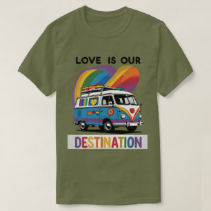 Camper Ortoso - Camisa Orgulho RV Arco-Íris