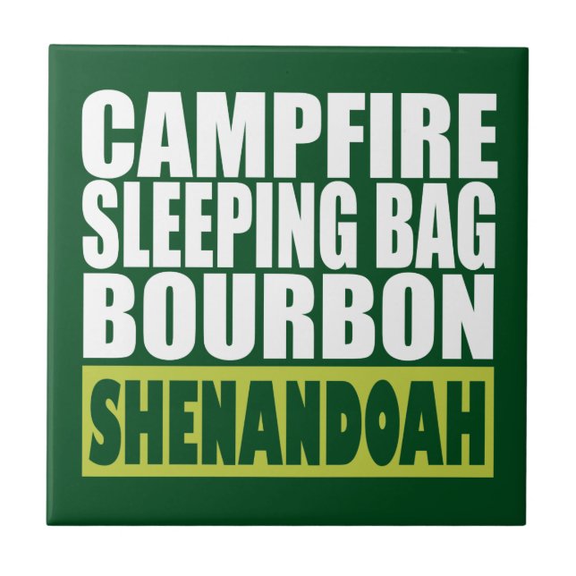 Campfire Sleing Bag Bourbon Shenandoah (Frente)