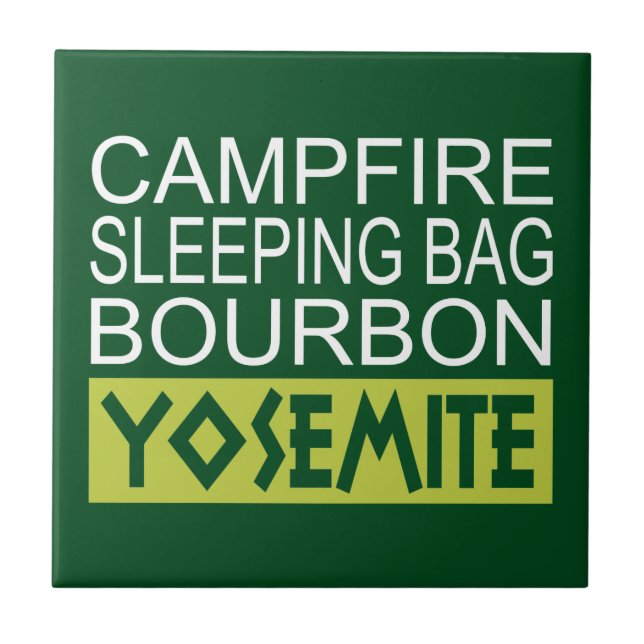Campfire Sleing Bag Bourbon Yosemite (Frente)