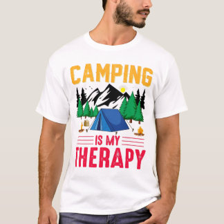 Camping de camiseta é minha terapia