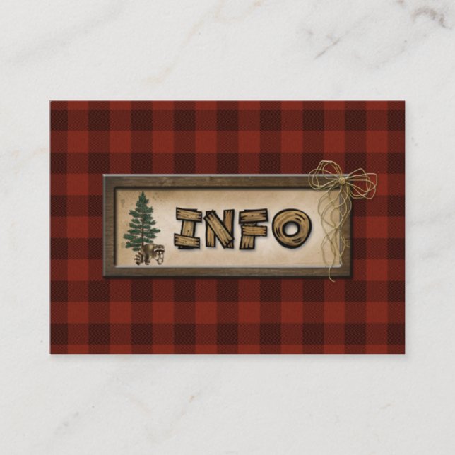 Camping, Glamping, Cartões De Invólucro Natural (Frente)