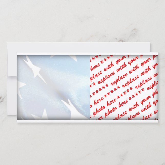 Campo de azul da bandeira americana (Frente)