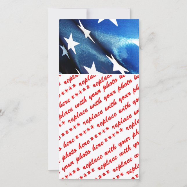 Campo de azul da bandeira americana (Frente)