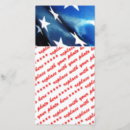 Campo de azul da bandeira americana