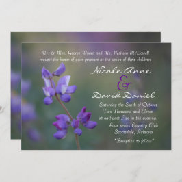 campo de convite de linha horizontal