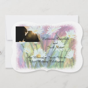 CAMPO DE DIAS CONVITE DE CASAMENTO PERSONALIZÁVEL