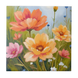 Campo de Flores Silvestres | Botânica de Flores Aq