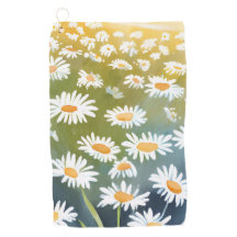 Campo de Margaridas | Pintura Floral de Prado de F