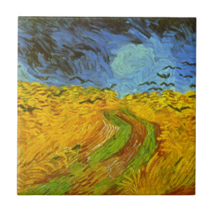 Campo de Trigo com Corvos de Vincent van Gogh