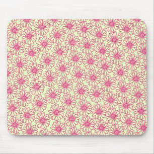 Campo do Mousepad de Visitas, Flores Rosa