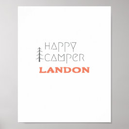 campo feliz.Nome personalizado. POSTER e IMPRESSÕE