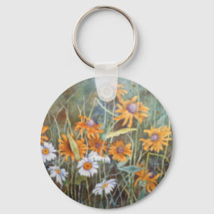 "Campo Flor 2" Chaveiro Floral
