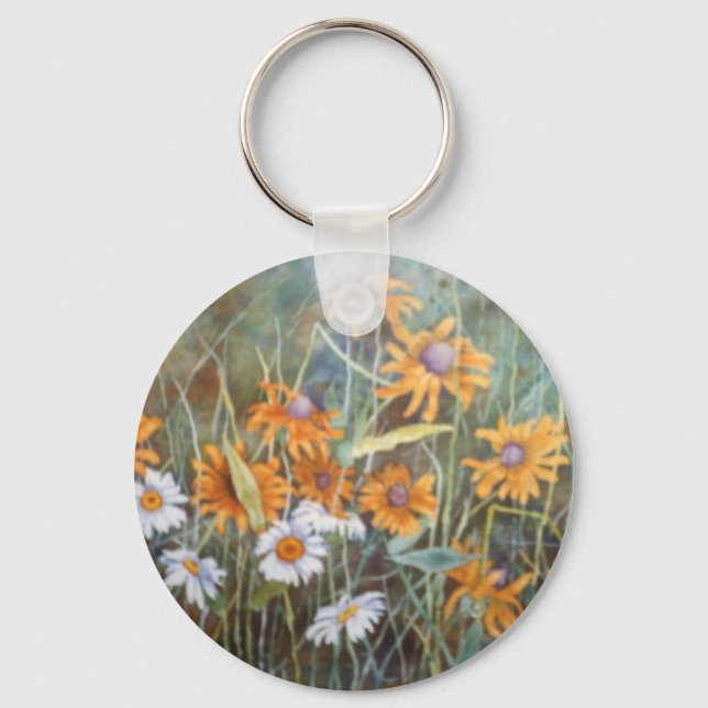 "Campo Flor 2" Chaveiro Floral (Frente)