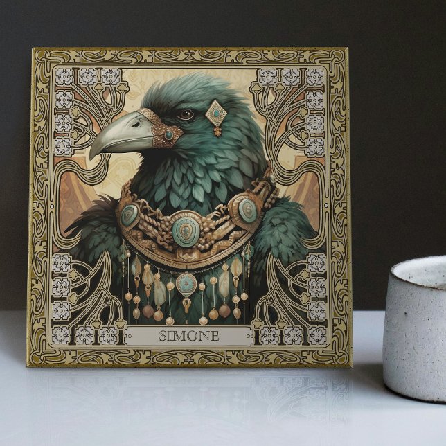 Campo Nome Personalizado do Animal Espírito Corvo (Criador carregado)