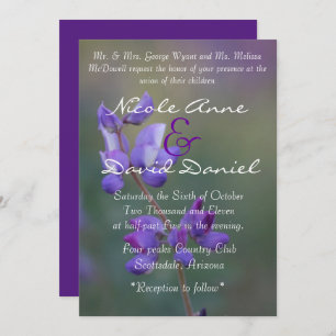 Campo vertical de convite de linha