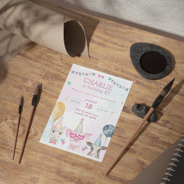 Camponeses de Festas - Convite Whimsy