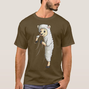 Camponeses De Ovinos Criam Camiseta Para Mulheres