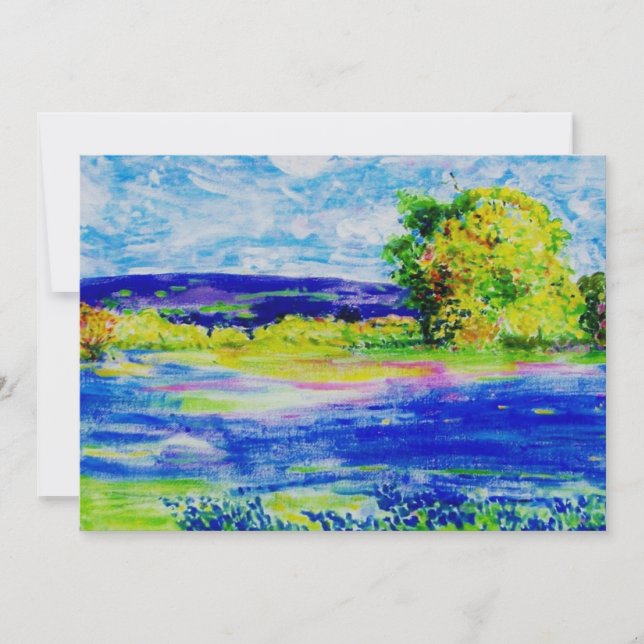 campos de bluebonnet (Frente)