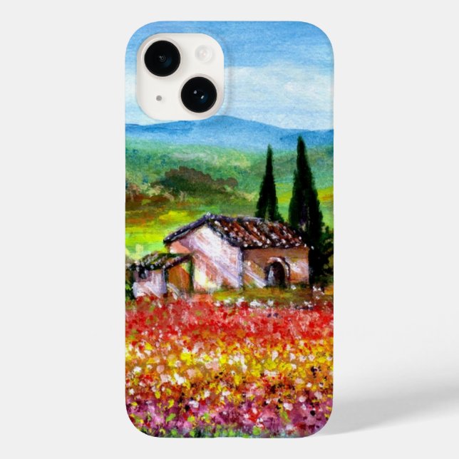 Campos de Flor Coloridos do SCAPE com NEVE primave (Verso)