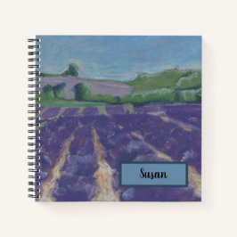 Campos de lavanda na Proveniência -