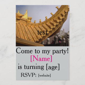 campos de modelo de convite de chacharas