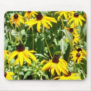 Campos de Mousepad amarelo