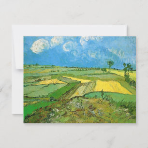 Campos de Trigo de Van Gogh em Auvers Sob o Céu Nu
