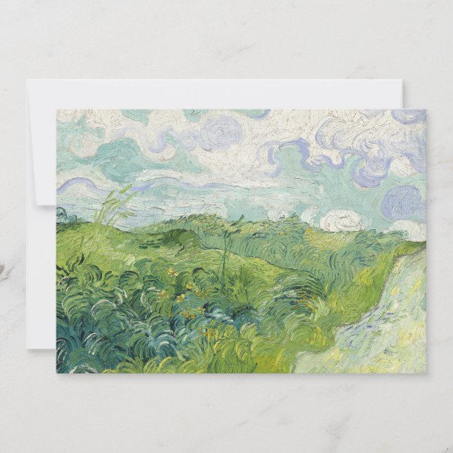 Campos de Trigo Verde, Autores | Vincent van Gogh (Frente)