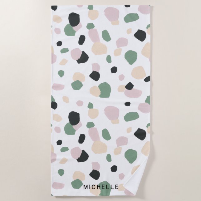 Campos dos Sonhos | Toalha de Praia Monogramada (Frente)