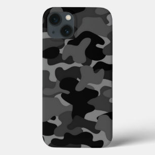 Camuflado Preto Cinza