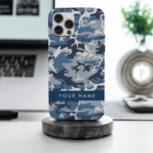 Camuflagem Azul Neve de Inverno Personalize seu no