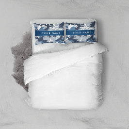 Camuflagem Azul Neve de Inverno Personalize seu no